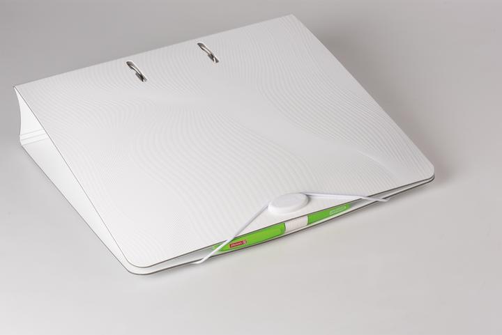 Produktbild Brunnen WAVE Ordner weiss Kunststoff 7,0 cm DIN A4 (A4, 70 mm, 1 Stk.)