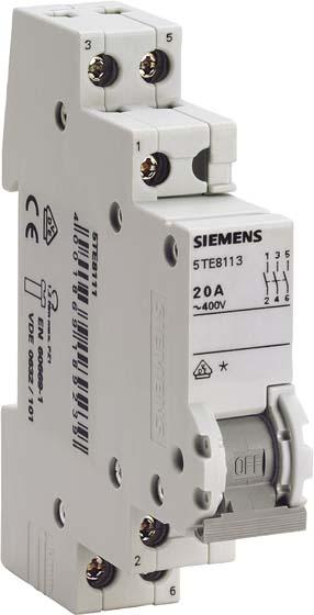 Produktbild Siemens Ausschalter 20A 3 Schließer