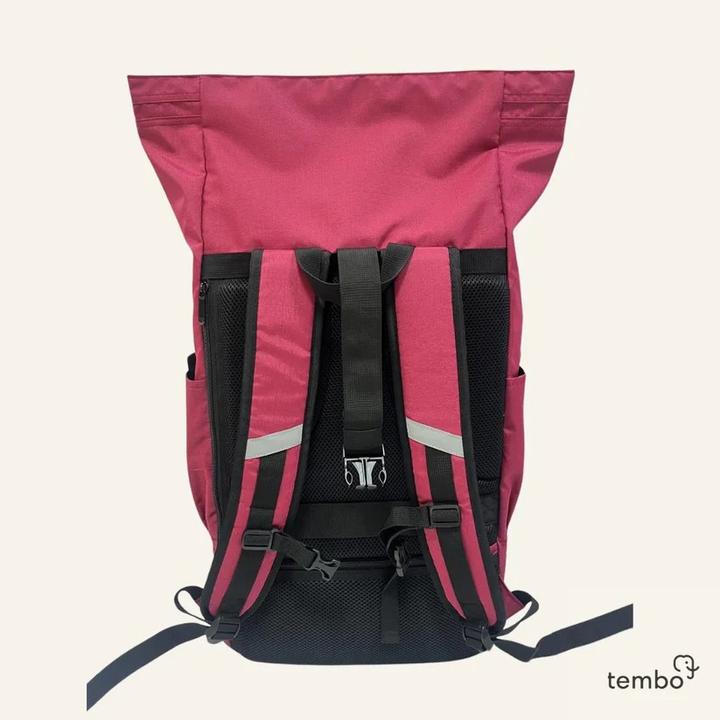 Produktbild Tembo - ergonomischer 2in1 Laptop-Rucksack Chiang Mai Himbeere (32 l)