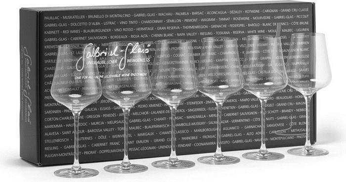 Actual product image Gabriel-Glas BoothArt (51 cl, 6 Glasses, Red wine glasses, White wine glasses)