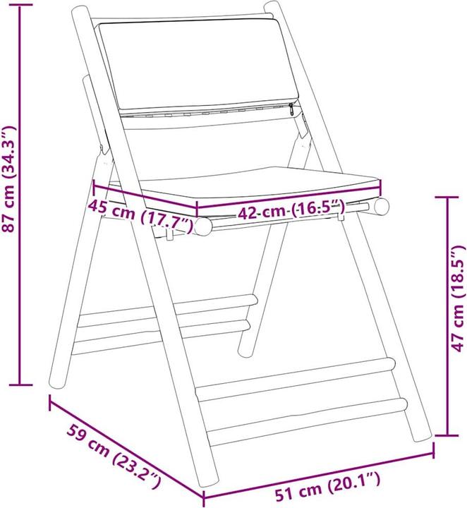Produktbild vidaXL Bistro Set