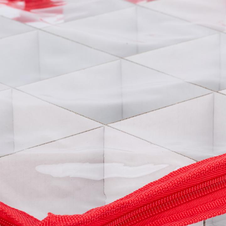 Produktbild Relaxdays 3x Weihnachtskugel-Aufbewahrungsbox (32 x 32 x 16 cm)