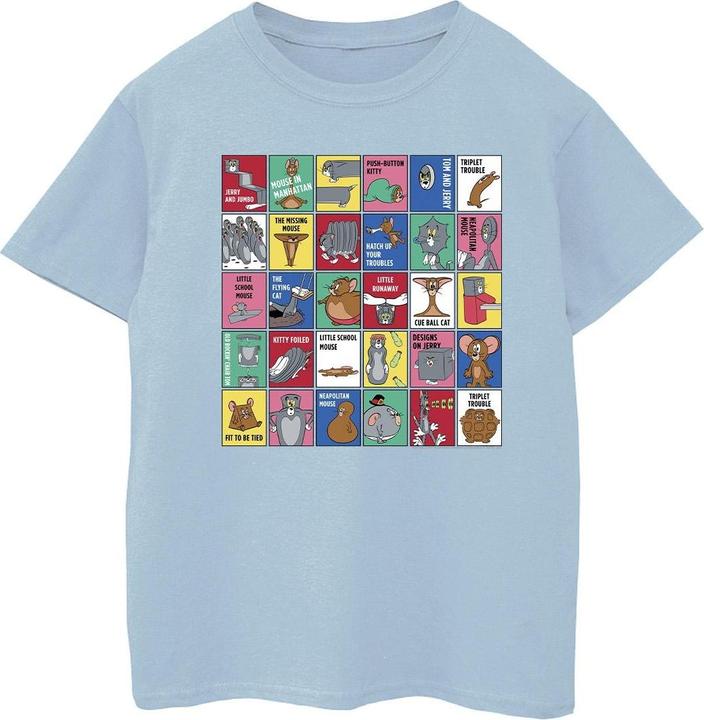 Produktbild Tom & Jerry Grid Squares TShirt Mädchen (104)