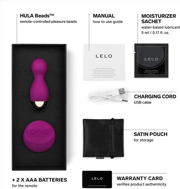 Actual product image LELO Hula Beads