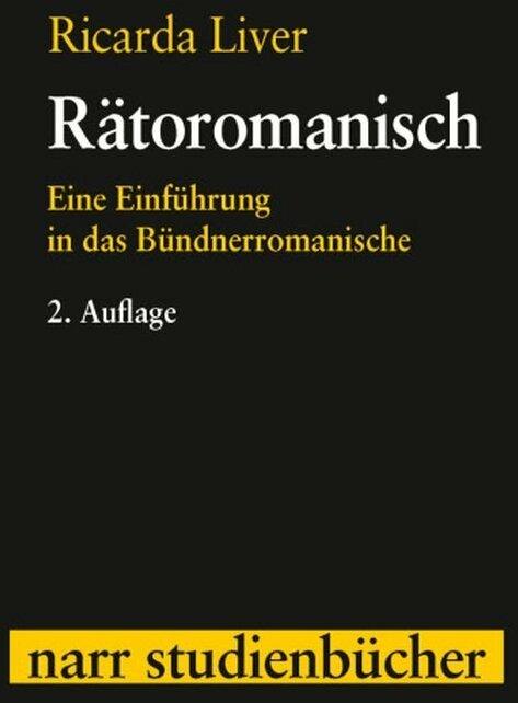 Produktbild Rätoromanisch (Deutsch, Ricarda Liver, 2010)