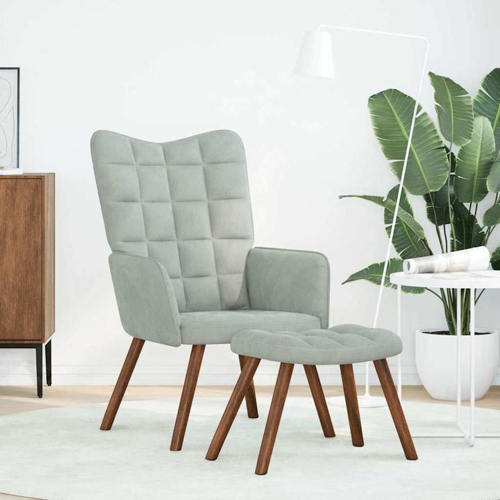 Image du produit vidaXL Relaxsessel mit Hocker
