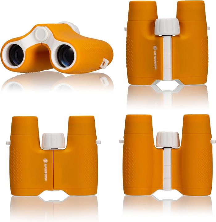 Actual product image Bresser Junior Kids Binoculars 6x21 Orange (6 x, 21 mm)