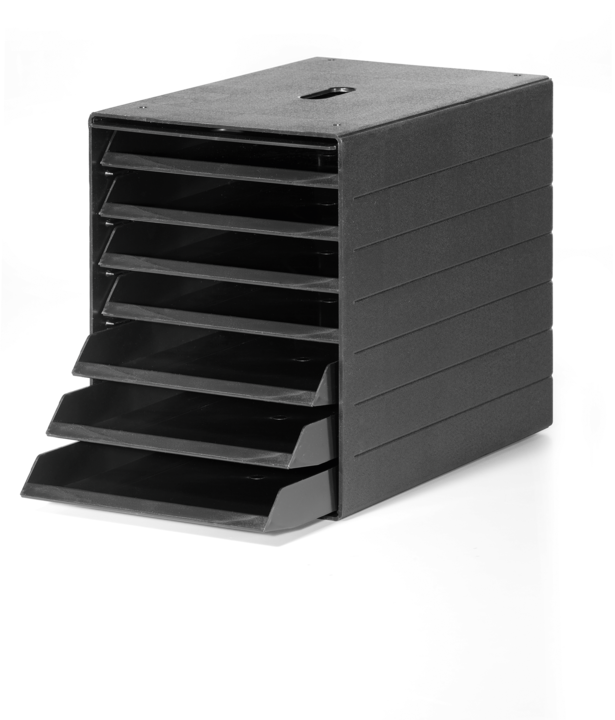 Image du produit Durable Bloc-tiroirs IDEALBOX PLUS 7, h x l x p 322 x 250 x 365 mm, anthracite. (C4)