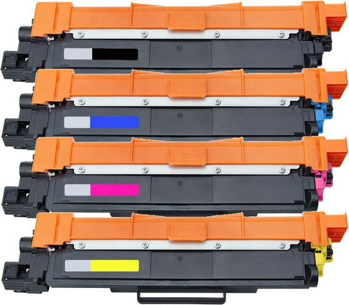 Actual product image Hermex Compatible toner for Brother DCP-L3550CDW (M, Y, FC, C)