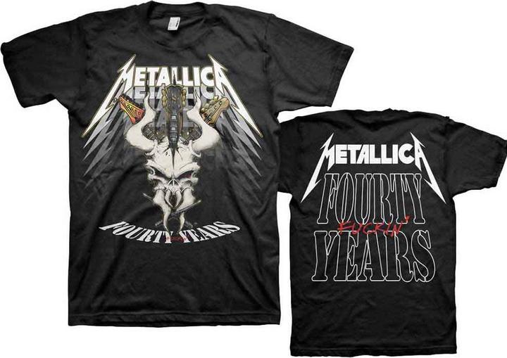 Metallica 40Th Anniversary Forty Years