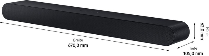 Actual product image Samsung HW-S60B (31 W, 5.0 channel)