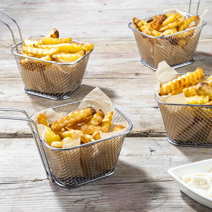 Produktbild Casativo 8er-Set Frittierkörbe aus Edelstahl