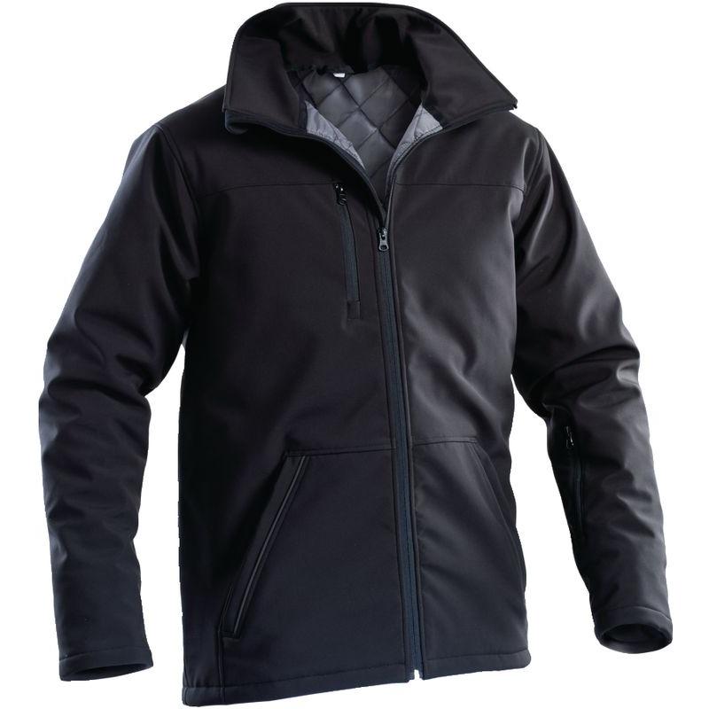 Protector, Herren, Jacke, Winter-Softshell Jacke Calgary (L), Schwarz, L