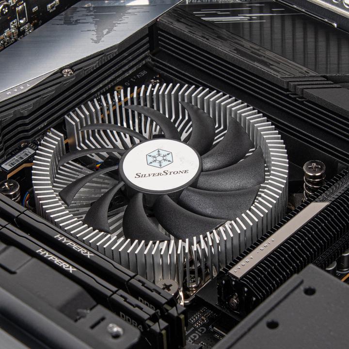 Produktbild Silverstone SST-NT07-1700 - Nitrogon CPU Cooler, Low Profile, 80mm PWM, Intel LGA 1700 (22 mm)
