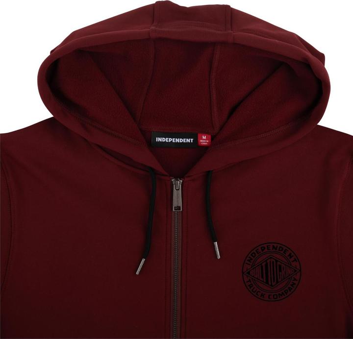 Produktbild Independent Clipper Midweight Zip Hoodie (L)