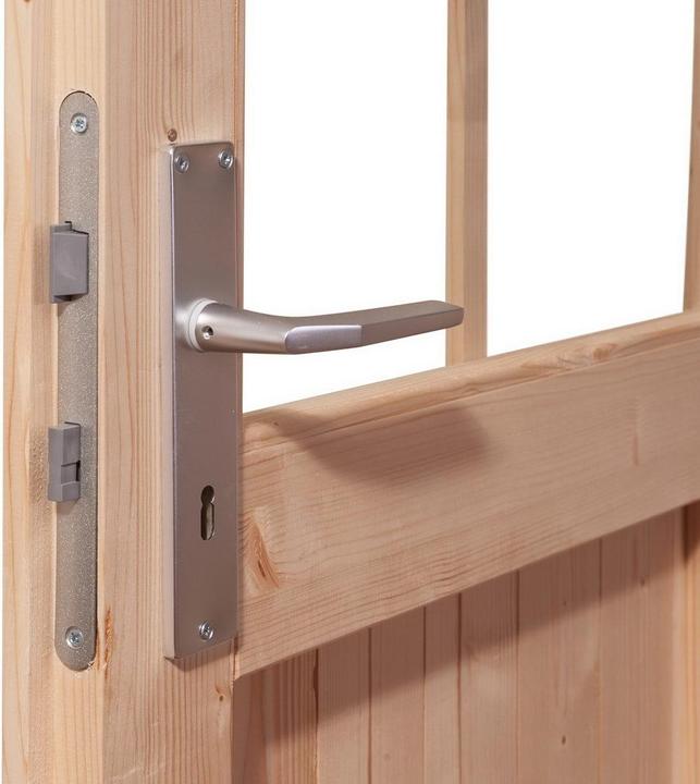 Image du produit Karibu Blockhausgarage mit Tor