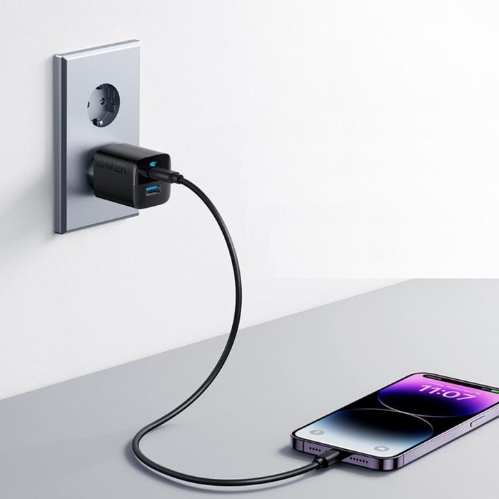 Image du produit Anker Chargeur 323 Dual-Port 33W, EU Plug (33 W)