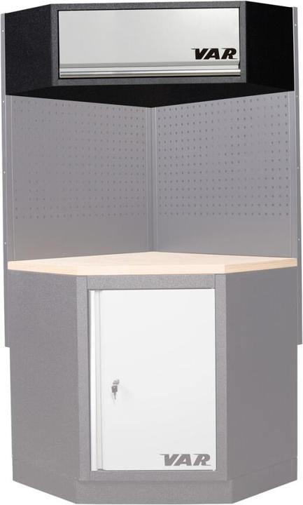 Actual product image VAR CORNER WALL CABINET 865X865X350 (86.50 x 350 x 86.50 cm)