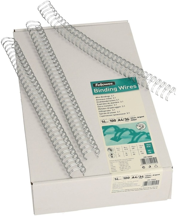 Actual product image Fellowes Wire binding spine