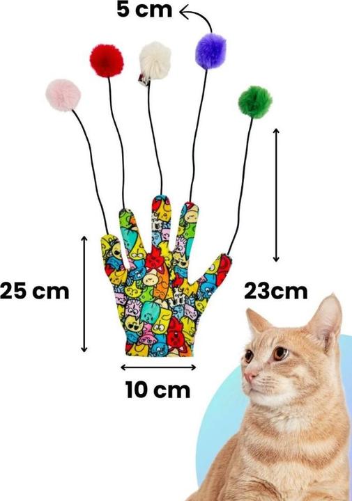 Productafbeelding Paws & Whiskers Miyav Bonbon Cat Toy (Pluche speelgoed kat)