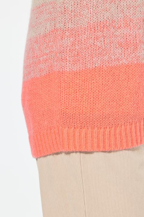 Image du produit Ulla Popken Cardigan encolure en V et manches longues, dégradé de couleurs (62)