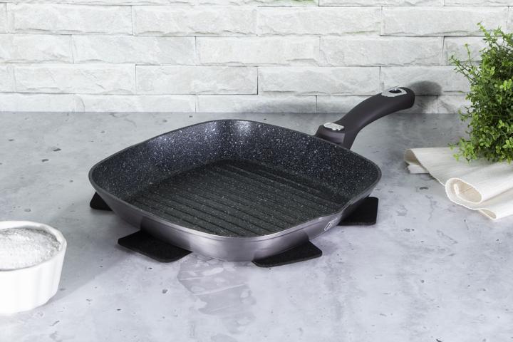 Produktbild BerlingerHaus Grill pan (28 cm, Grillpfanne, Edelstahl)