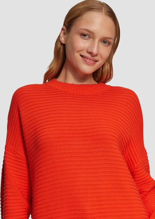 Image du produit S.Oliver Strickpullover Oversized Strickpullover mit Strukturdetails (36)
