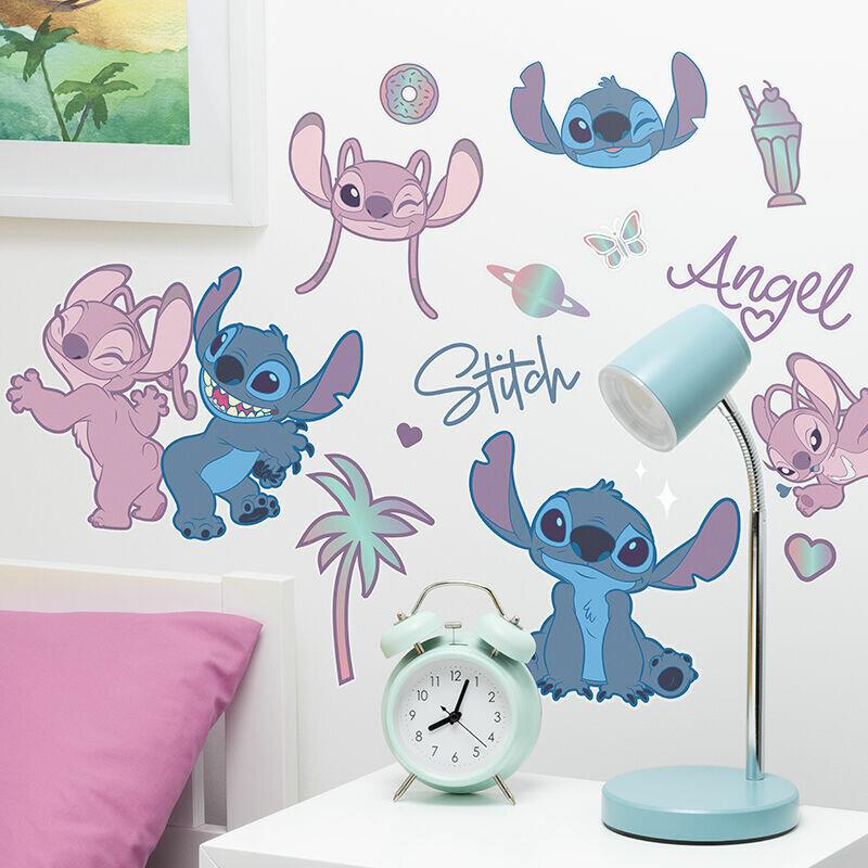 Paladone Products, Wandtattoo, Disney - Lilo et Stitch - Stickers Muraux Stitch et Angel (44 x 23 cm)