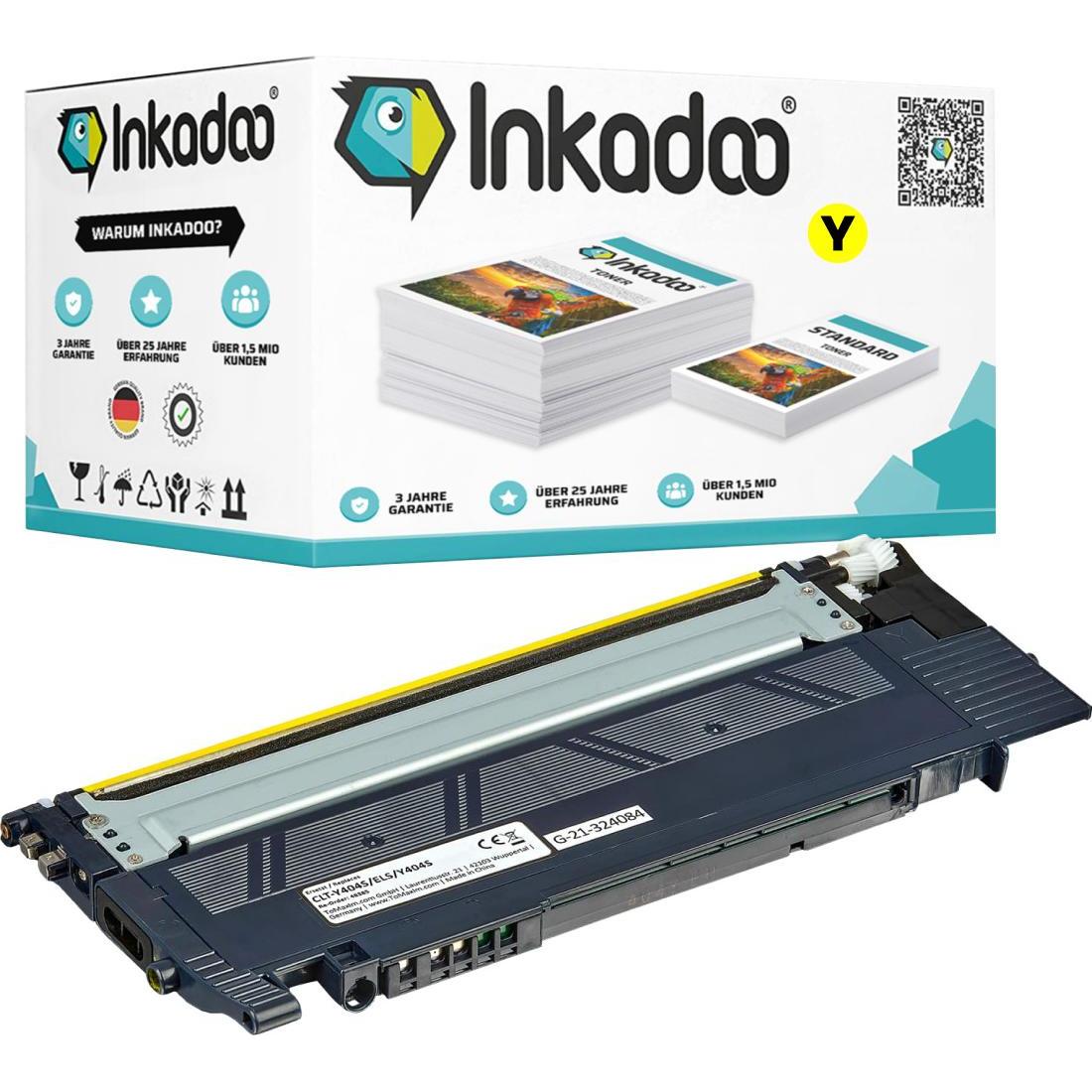 Inkadoo, Toner, Kompatibel Toner für Samsung Xpress SL-C 430 Series (Y)