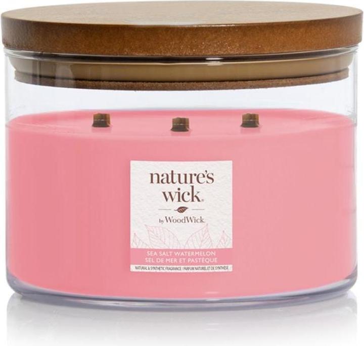 Image du produit WoodWick Sel de mer et Pastèque (433 g)