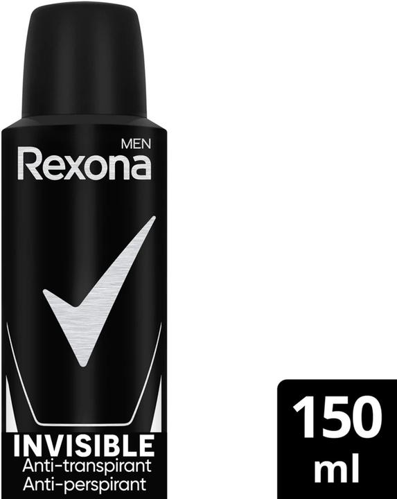 Actual product image Rexona Invisible (Spray, 150 ml)