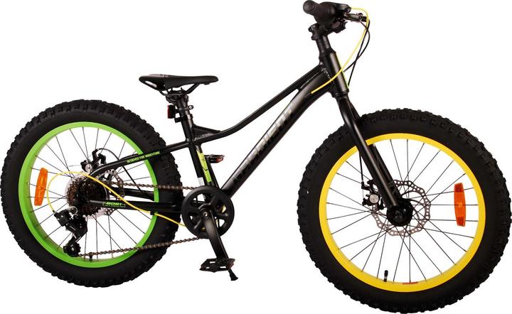 Immagine prodotto Volare Gradiente Kinderfiets Jongens 20 pollici Zwart Geel Groen 6 velocità Prime Collection (20")