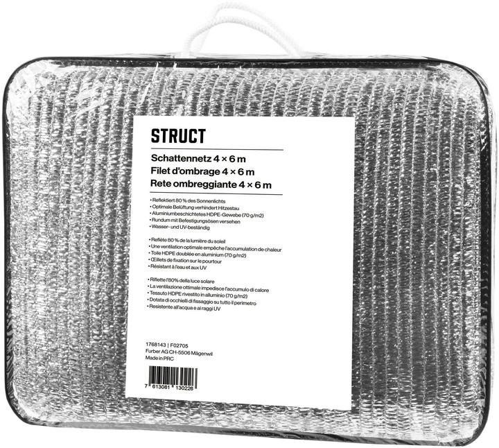 Struct Filet d'ombre (Chien, Pliable, Réflecteurs)