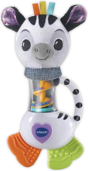 Actual product image VTech Baby Animal Friend Rattle Zebra