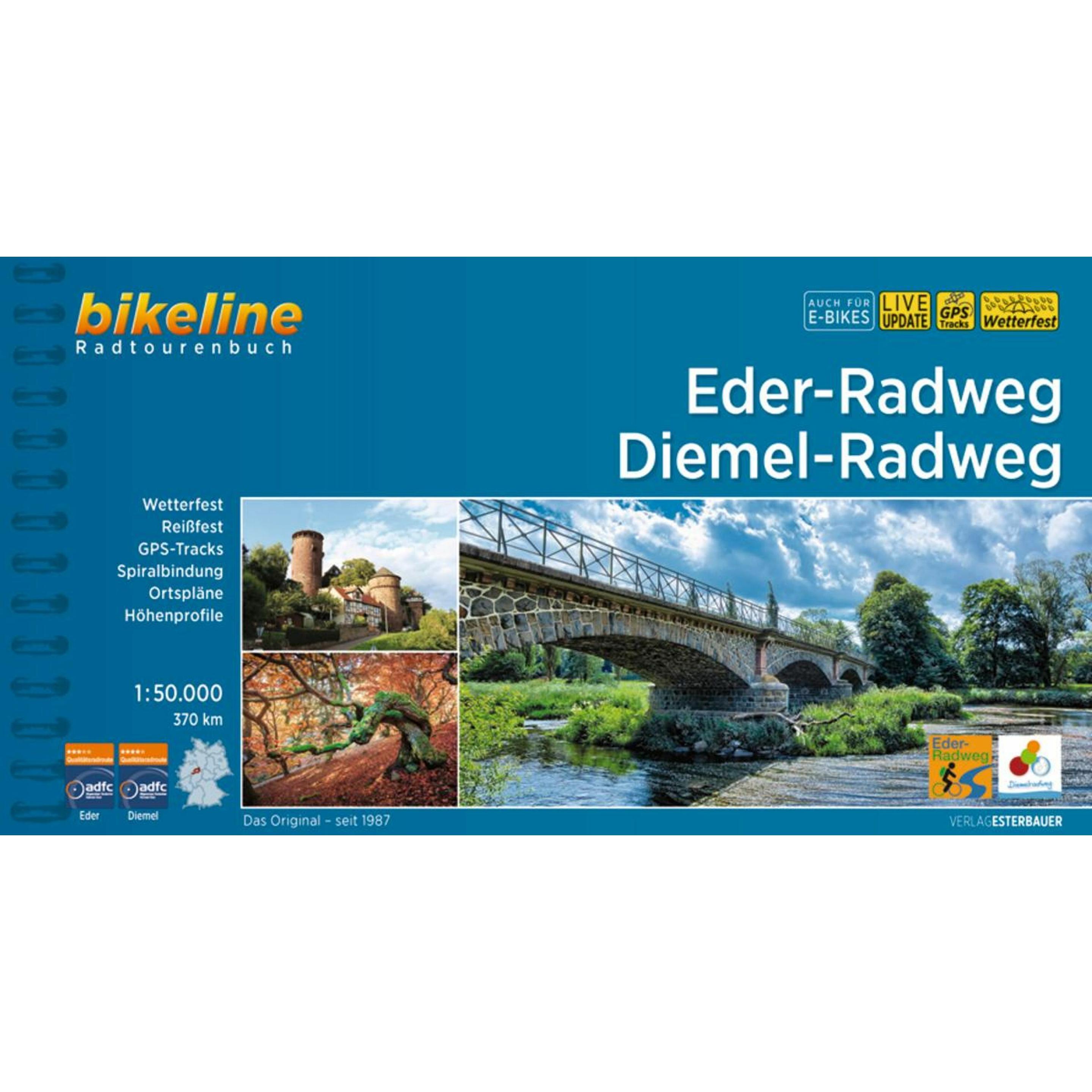 Thumbnail - Eder-Radweg • Diemel-Radweg, Ratgeber von Esterbauer Verlag