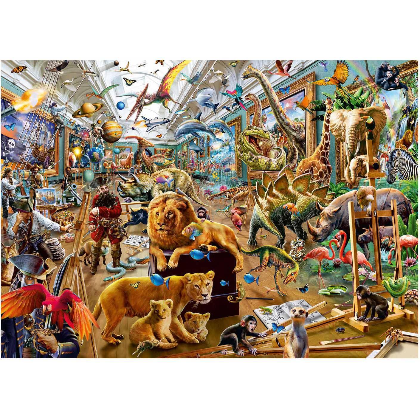 Thumbnail - Ravensburger Chaos in der Galerie Puzzle (1000 Teile)