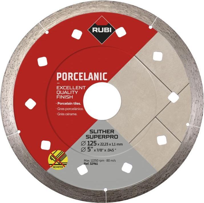 Actual product image Rubi Tarcza Diamentowa Slither Blade 125 Superpro