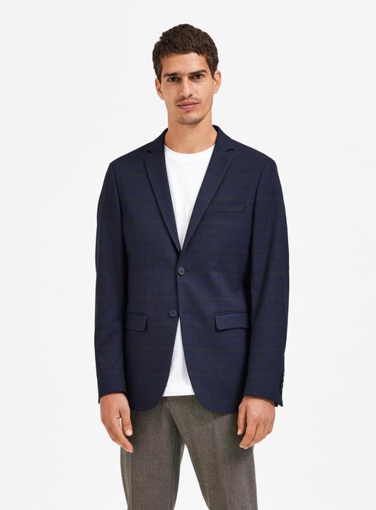 Actual product image Selected Plaid blazer (48)