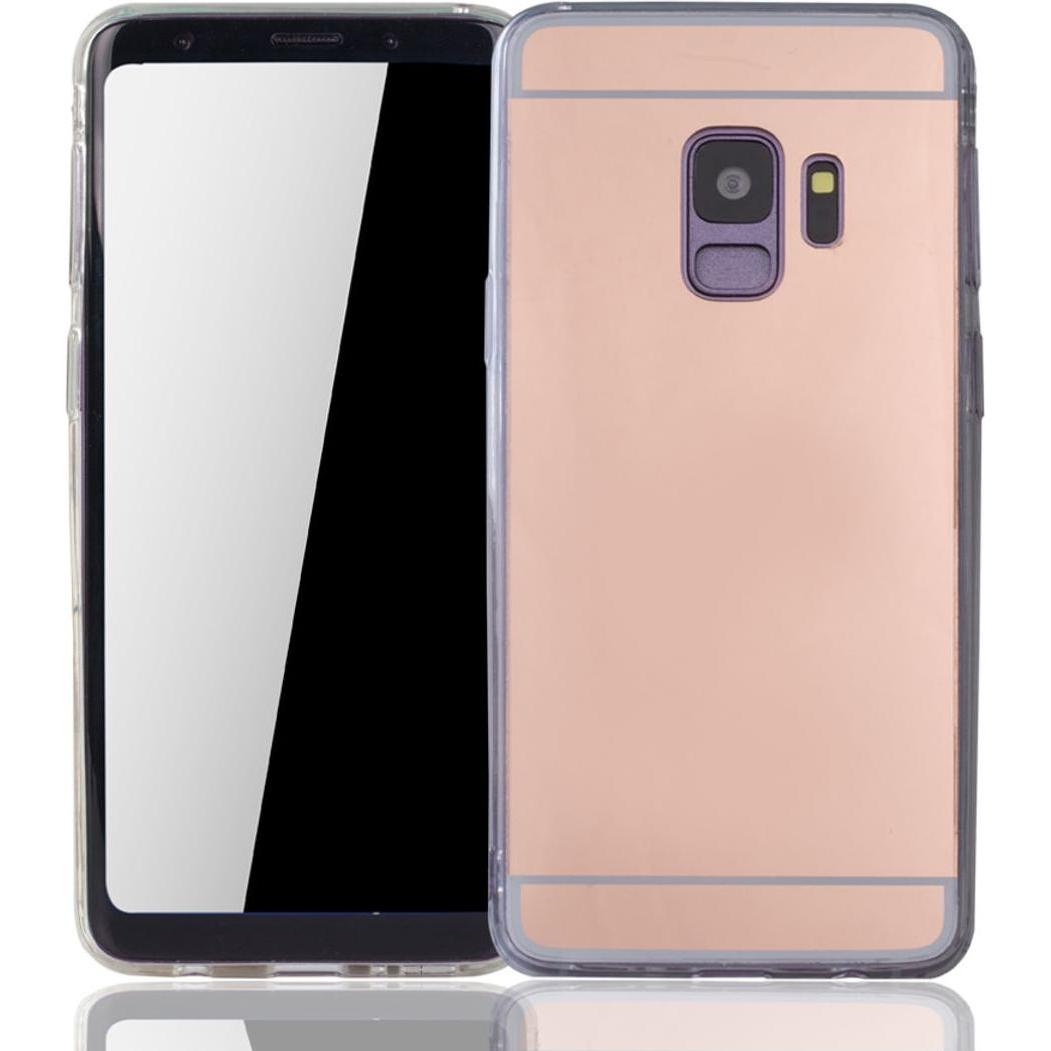 König Design Handyhülle für Samsung Galaxy S9 Schutzcase Backcover Bumper Etuis Rahmen Pink (Samsung Galaxy S9+), Smartp...