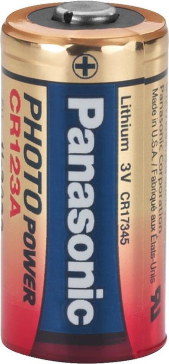 Actual product image Panasonic Photo Lithium (1 pcs., CR123A / CR123 / 123 / CR17345, 1550 mAh)