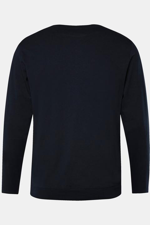 Produktbild Men+ Langarmshirt, Basic, Bauchfit, Rundhals (L)