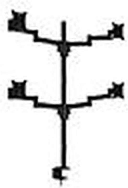 Image du produit Multibrackets Table mount Officeline Quad (Tables, 30", 8 kg)