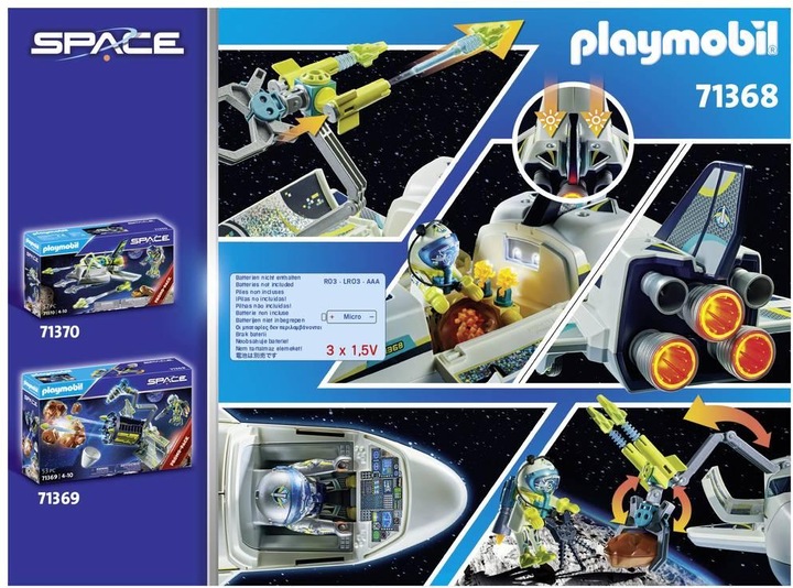 Image du produit Playmobil Navette spatiale en mission (71368, Playmobil Novelmore)