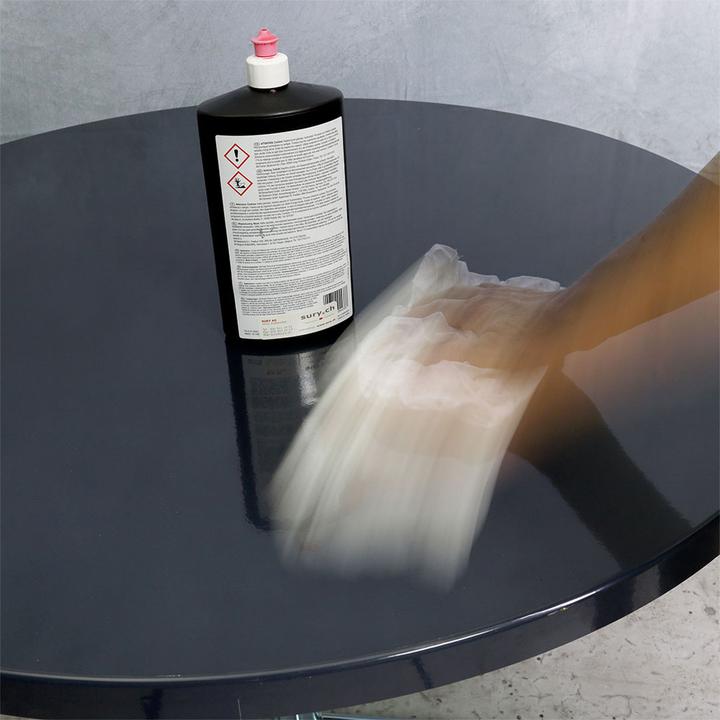 Image du produit Faserplast PRV Table blanc pur, brillant (100 x 100 x 73 cm)