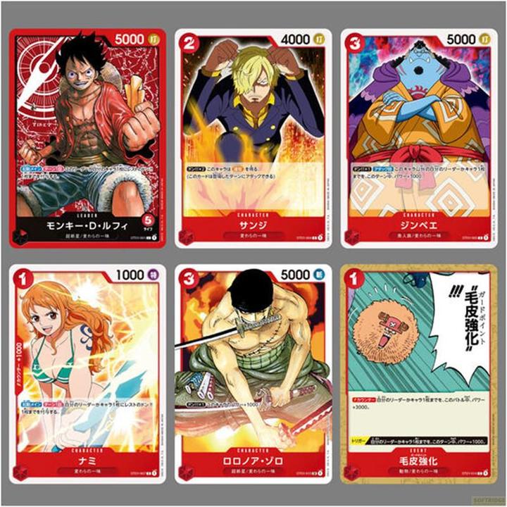 Actual product image One Piece - ST01 - Straw Hat Crew - Japanese (Japanese, Deck)