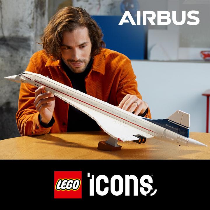 Produktbild LEGO Concorde (10318, LEGO Icons, LEGO Seltene Sets)