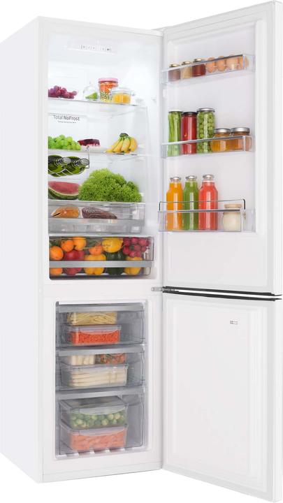 Actual product image Amica Fridge-freezer combination KGC 15493 W WxHxD 54.5 x 180 x 59 cm Fridge compartment 180 l (250 l)