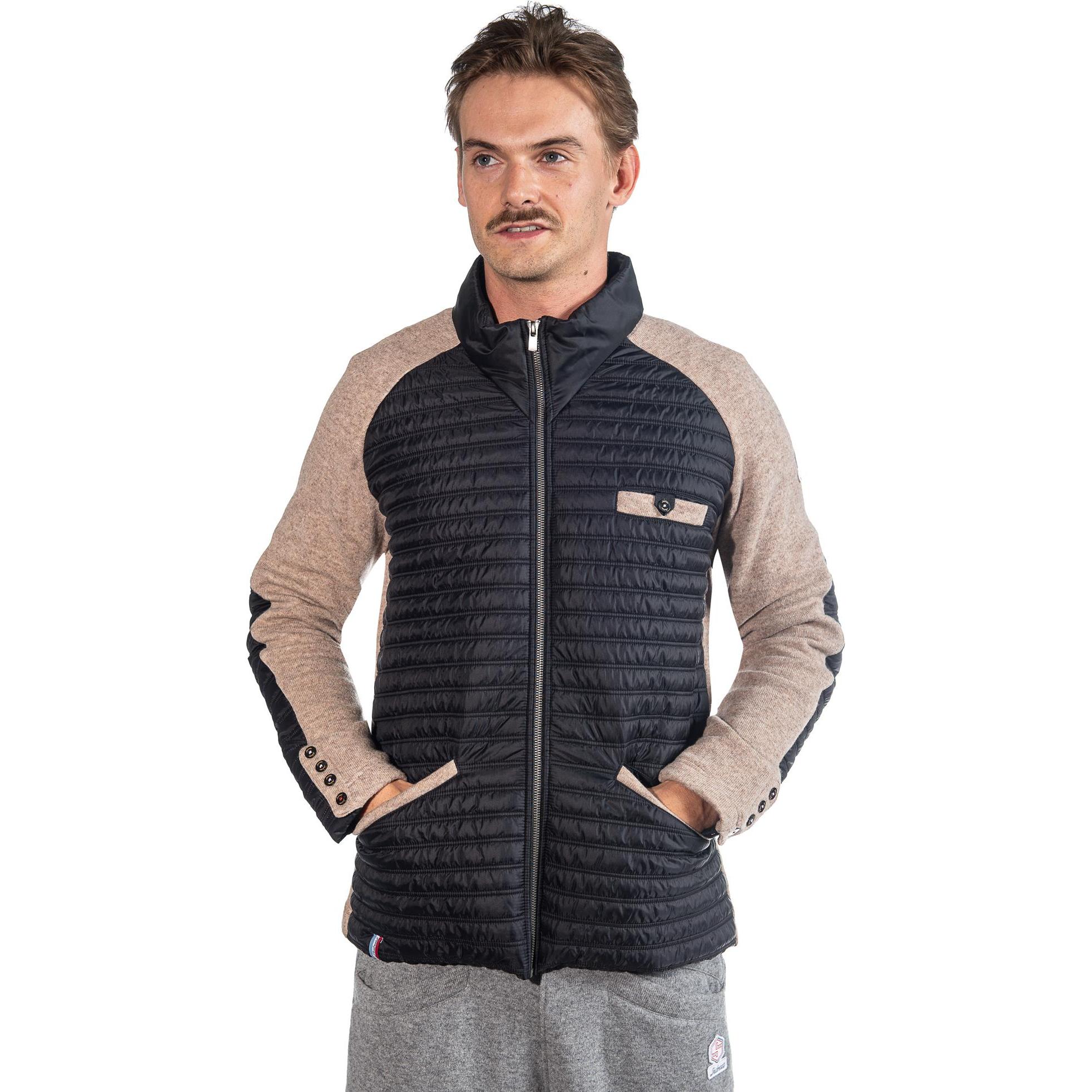 Skidress, Herren, Skijacke, Deux-Cent-Deux (M), Schwarz, Beige, M