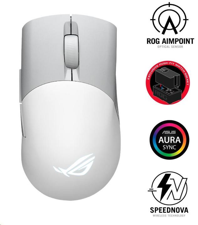 Actual product image ASUS ROG Keris Wireless Aimpoint (Wireless)