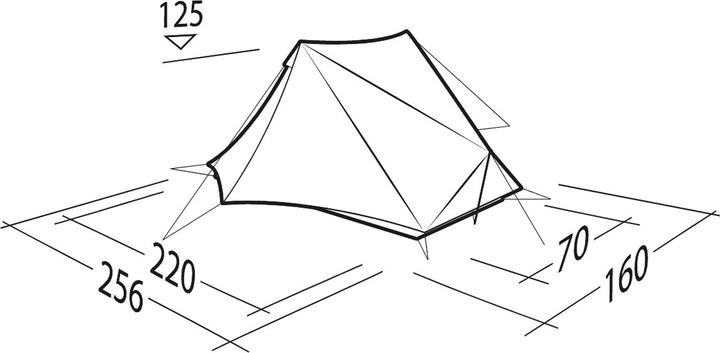 Produktbild Robens Via 1 UL (Tunnelzelt, 0.90 kg, 1 Person)